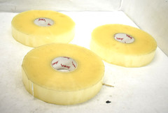 3 Rolls Vibac Clear Tape 2″ x 1500 ft Yards Clear Roll Tapes Lot of 3 Rolls