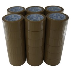 36 Rolls Carton Sealing Brown Packing Tape Box Shipping 1.8 mil 2″ x 110 Yards