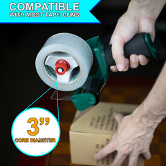 144 Rolls of Shipping Depot Carton Box Sealing Clear Packing Tape 2″ x 110 Yds