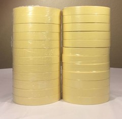 1/2″ MASKING TAPE 12MM x 110 FT (72 ROLLS) NATURAL COLOR