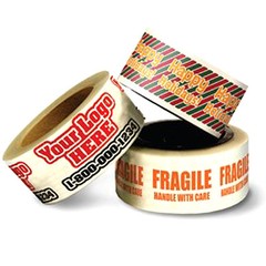 Custom Printed Packing Tape. Carton / Box Sealing. 36 Rolls – 2″ x 110 Yards.