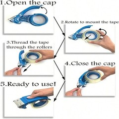 1 pc Heavy Duty Packing Tape Dispenser, Strong Durable Shipping Tape, Packaging