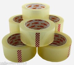 Lot 12 6 3 Clear Brown Packing Carton Sealing Packaging Tape 2″ 110 Yds 330 ft