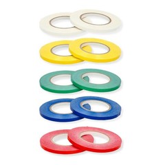 Yellow Produce Poly Bag Sealer Tapes – 6 Pcs – 3/8″ x 180 Yards