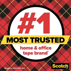 Scotch Transparent Tape, Versatile, Clear Tape Engineered for Office and…