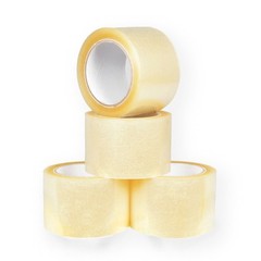 Clear Carton Sealing Packing Box Tape 2.83 Inch x 110 Yards 2.3 Mil 48 Rolls