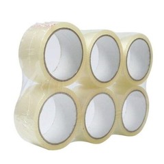 Heavy Duty 12 Rolls Carton Sealing Clear Packing Tape Box Shipping 2″ 110 Yards