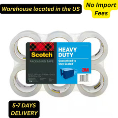 1.88 in. x 54.6 yds. Heavy Duty Shipping Packaging Tape (6 Rolls per Pack)