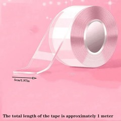 Nano Bubble Adhesive Tape Multi-Purpose Reusable Non-Residue Glue For DIY Crafts