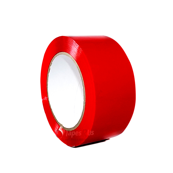 2″ IN. x 55 YDS. RED CARTON SEALING PACKING TAPE – FREE SHIPPING