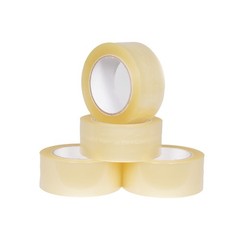 Carton Sealing Tape Clear Adhesive Tape 1.88 Inch x 110 Yards 2 Mil 12 Rolls