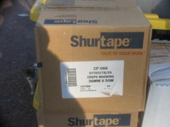 SHURTAPE 689-102803 CP 066 NAT-36MM X 55M-H Masking Tape