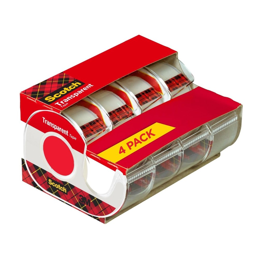 Scotch Transparent Tape, Versatile, Clear Tape Engineered for Office and…