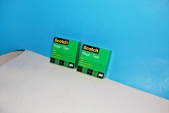 2 ROLLS OF NOS SCOTCH MAGIC TAPE 810 3/4″ X 1296″ EACH UNOPENED