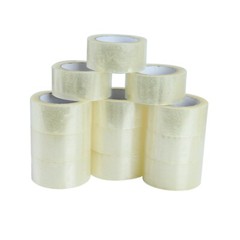 36 Rolls Carton Sealing Clear Packing Tape Box Shipping- 2″ x 110 Yards