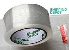 6 Rolls of Shipping Depot Carton Box Sealing Clear Packing Tape 2″ x 110 Yds