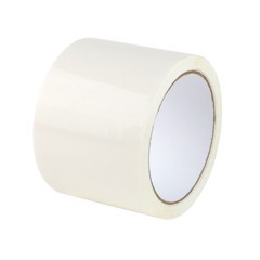 FindTape Carton Sealing Packing Tape (BOPP-R2M): 3 in. x 55 yds. (White)