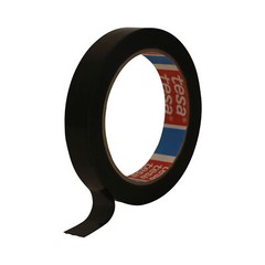 tesa 4090 Tensilized Polypropylene Strapping Tape: 3/4 in. x 60 yds. (Black)