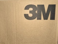 3M Scotch Box Sealing Tape 371, 72mm x 100m, Moisture-Resistant, Red, 24-Pack
