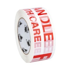 Fragile Marking Packing Tape Handle w/ Care – 36 Rolls 2″ x 110 Yards (330′)