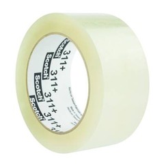 3M 311+ 1.88″ x 109 yd SCOTCH HIGH TACK BOX SEALING TAPE – CASE OF 36 ROLLS