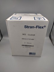 Box Of 6 Stran-Flex 963 Clear 48mm x 914m Tape Rolls
