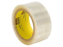 3M 7000028907 – 375 Scotch Box Sealing Tape, Clear, Polypropylene Backing, 48 mm