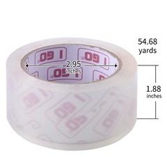 18 Pack Packaging Tape, Clear Packing Refill Rolls For Shipping, Moving, Office