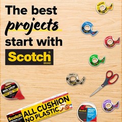 Scotch Transparent Tape, Versatile, Clear Tape Engineered for Office and…