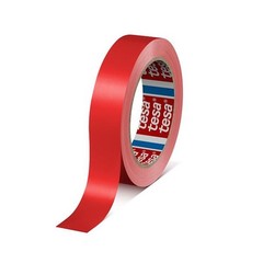 tesa PVC Packaging Tape (60404): 1 in. x 72 yds. (Red)